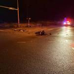 A motorcyclist was killed by a hit-and-run driver Thursday night, Sept. 15 at the intersection of South Peasley Canyon Road and West Valley Highway South. COURTESY PHOTO, Auburn Police