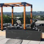 A view west from the rooftop patio at the Madison Plaza Apartments. STEVE HUNTER, Kent Reporter