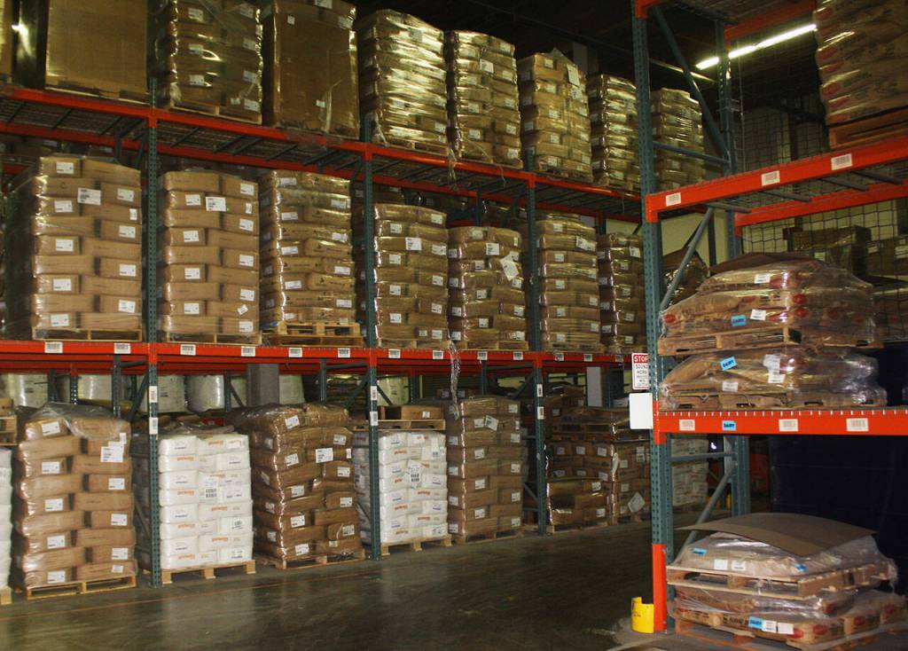 The materials warehouse in Kent for The Krusteaz Company thats next to the production facility. STEVE HUNTER, Kent Reporter