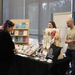 Bailey Jo Josie / Sound Publishing
Vendors from all over the Pacific Northwest, like Sablewood Paper Company, were invited to the festival to sell their True Crime adjacent items.