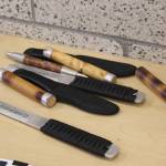 On the first day of the PNW True Crime Fest, guests could join in on a self-defense classes, which included fake knives and other weapons. Photo by Bailey Jo Josie/Sound Publishing.