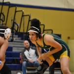 Charger Brianna Knight takes on a wrestler from Federal Way. Photo Credit: Ben Ray/ The Reporter
Charger Brianna Knight takes on a wrestler from Federal Way. Ben Ray/Sound Publishing