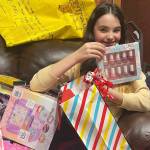 Since she spent her birthday in the hospital, Columbia Bank held a gift drive so Vivan could celebrate her recovery after she got healthy. Contributed photo
