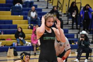 Sarah Wright is the lone qualifier from Kentwood on the girls side. Photos by Ben Ray/The Reporter