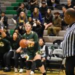 Kentridge sophomore Tia Schanbeck takes a three in the fourth quarter. Ben Ray / The Reporter