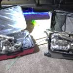 Drugs seized by law enforcement agencies in Seattle. The drugs were still in suitcases after being brought here from Arizona. COURTESY PHOTO, Homeland Security Investigations