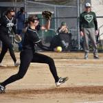 Kentwoods Sarah Wright goes seven full innings in the win over Emerald Ridge. Ben Ray / The Reporter