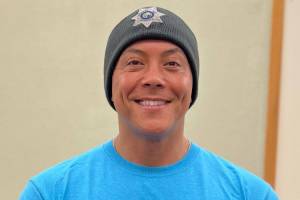 Decatur High School security officer Derek Aparis. (Image via Federal Public Schools Facebook page.)