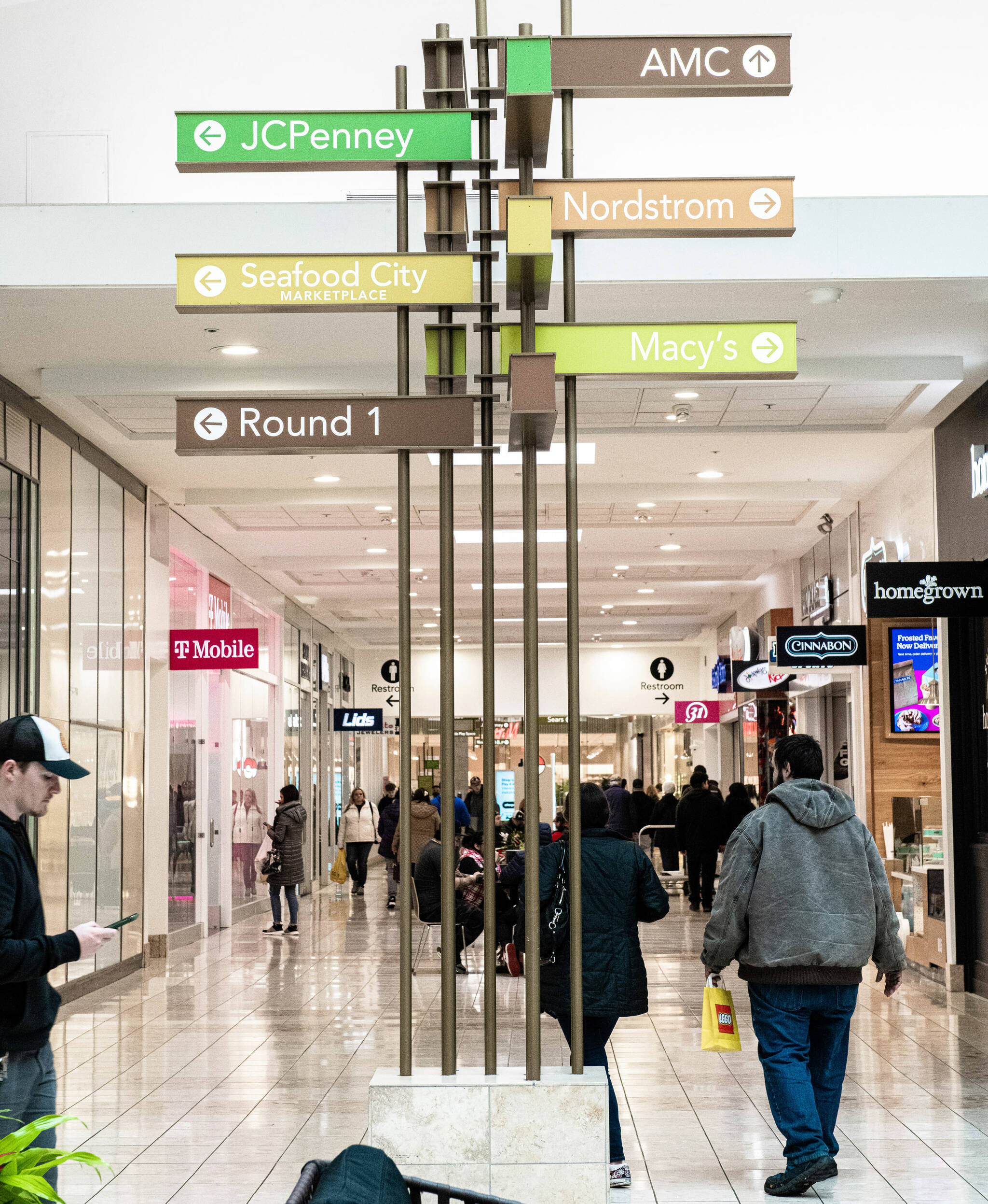 Westfield Southcenter Mall in Tukwila. COURTESY PHOTO, Westfield
