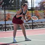 Big thumbs up from Kentlake tennis player. Ben Ray / The Reporter