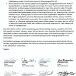 Letter sent to legislators from 28 mayors across the state.