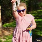 This girl was plenty proud of her catch. COURTESY PHOTO, Kent Parks