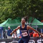 Todd Beamer junior Jahlil Loyd attempts the high jump. Ben Ray/Sound Publishing