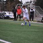Lion runs down the field with pace to try and attack the Eagles. Ben Ray / The Reporter