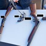 Eighty-two guns were collected at the event. COURTESY PHOTO, Zandria Michaud, Kent Police