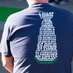 A fans shirt displays the names of the Seattle Thunderbirds. COURTESY PHOTO, Brian Liesse, Seattle Thunderbirds