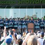 The 2022-2023 Seattle Thunderbirds Western Hockey League champions. COURTESY PHOTO, Brian Liesse, Seattle Thunderbirds