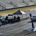 King County Sheriff prepares to race against a high schooler. Ben Ray/ The Reporter