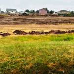 A look at where the new synthetic field and rubber track will be installed at Canyon Ridge Middle School. COURTESY PHOTO, Leslie Hamada