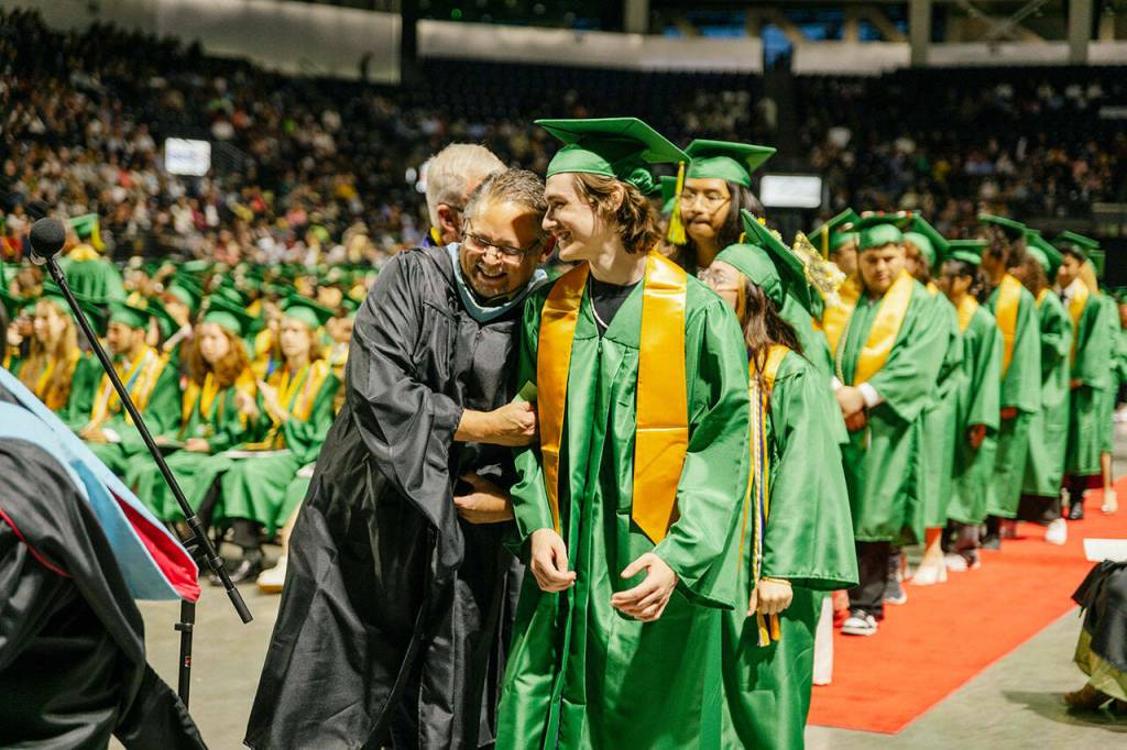Kentridge High School graduation June 17, 2023 at the ShoWare Center. COURTESY PHOTO, Kent School District