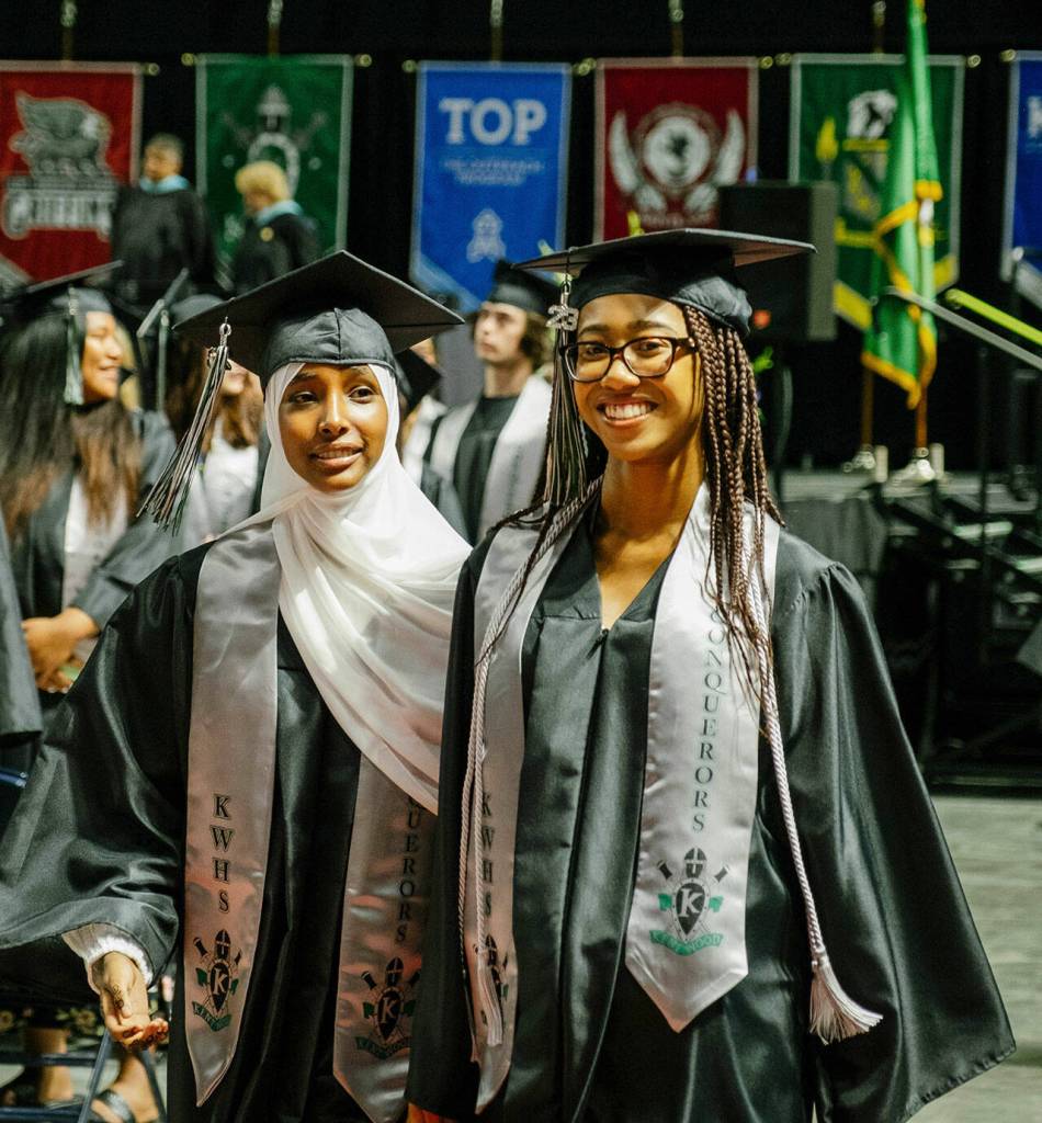 Kentwood High School graduation June 17, 2023 at the ShoWare Center. COURTESY PHOTO, Kent School District