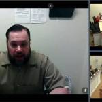 Christopher Blackwell addresses the House Community Safety, Justice, & Reentry committee and advocates for House Bill 1807, aiming to limit the use of solitary confinement within prisons. (Screenshot.)