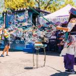 Children enjoy bubbles in the air while walking the downtown streets during Kent Cornucopia Days. COURTESY PHOTO, City of Kent