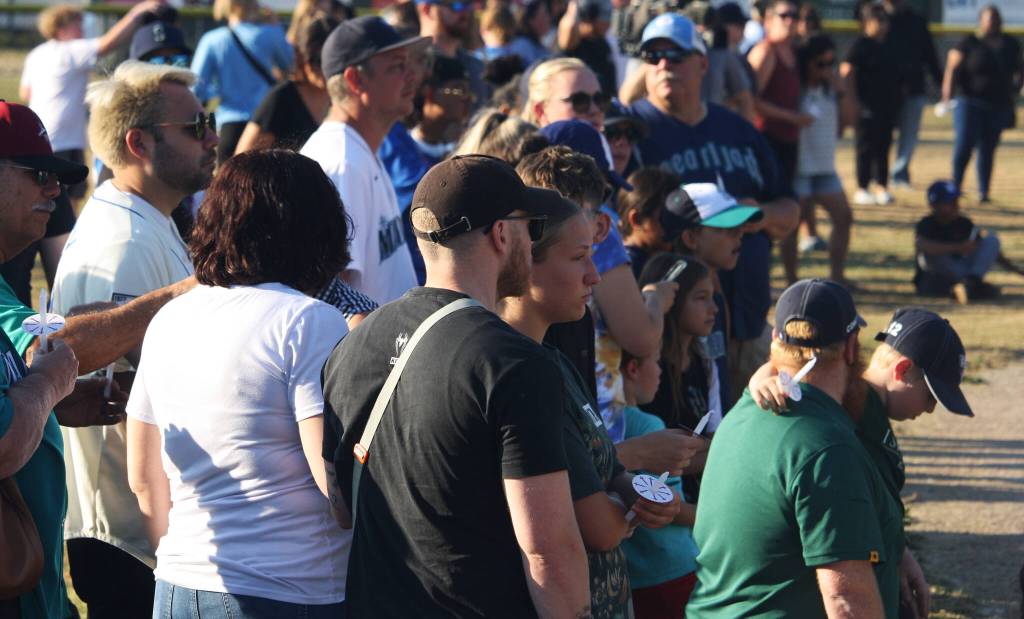 The Kent community turned out to support the family of Gabriel Coury, killed July 11 by an alleged drunk driver. STEVE HUNTER, Kent Reporter