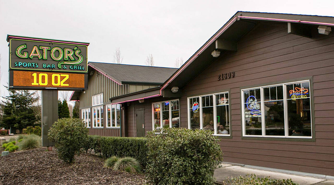 Gators Bar & Grill was one of several Kent businesses to receive grants from the state Department of Commerce. COURTESY PHOTO, Gators Bar & Grill