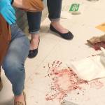 The scene of the March 30 attack on a teacher at Dimmitt Middle School in the Renton School District. (Courtesy of King County Sheriffs Office public records.)