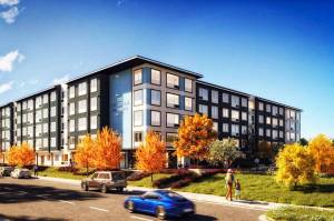 City crews have closed a southbound lane along Central Avenue North to install a traffic island as part of the new apartment complex under construction on Novak Lane. COURTESY GRAPHIC, City of Kent
