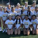 Photo courtesy of Kentridge High School 
Kentridge cheer team.