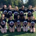 Kentlake cheer team. Photo courtesy of Allison Humphreys