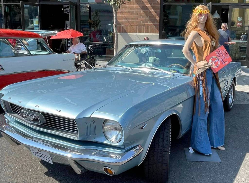 A Ford Mustang at the Cruisin Kent Car Show. COURTESY PHOTO, Kent Station