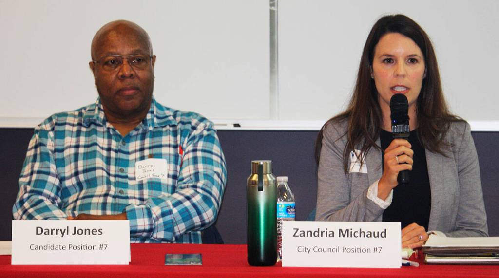 Darryl Jones is challenging incumbent Zandria Michaud for the Kent City Council. STEVE HUNTER, Kent Reporter
