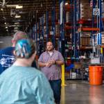 Simpson Strong-Tie on Sept. 12 hosted a tour of its newly leased Kent facility, built on property formerly owned by Boeing and now owned by The Church of Jesus Christ of Latter-day Saints. COURTESY PHOTO, Simpson Strong-Tie