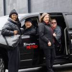 Vanpool participants in Renton enjoy the social benefits of Vanpool.