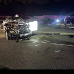 Fatal accident that occurred on Oct. 20 on Maple Valley Highway (Screenshot from Renton Firefighter Union tweets)