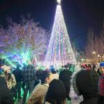 People attend the 2022 Winterfest and tree lighting at Town Square Plaza in downtown Kent. This years festival is 2 to 7 p.m. Saturday, Dec. 2. COURTESY PHOTO, City of Kent