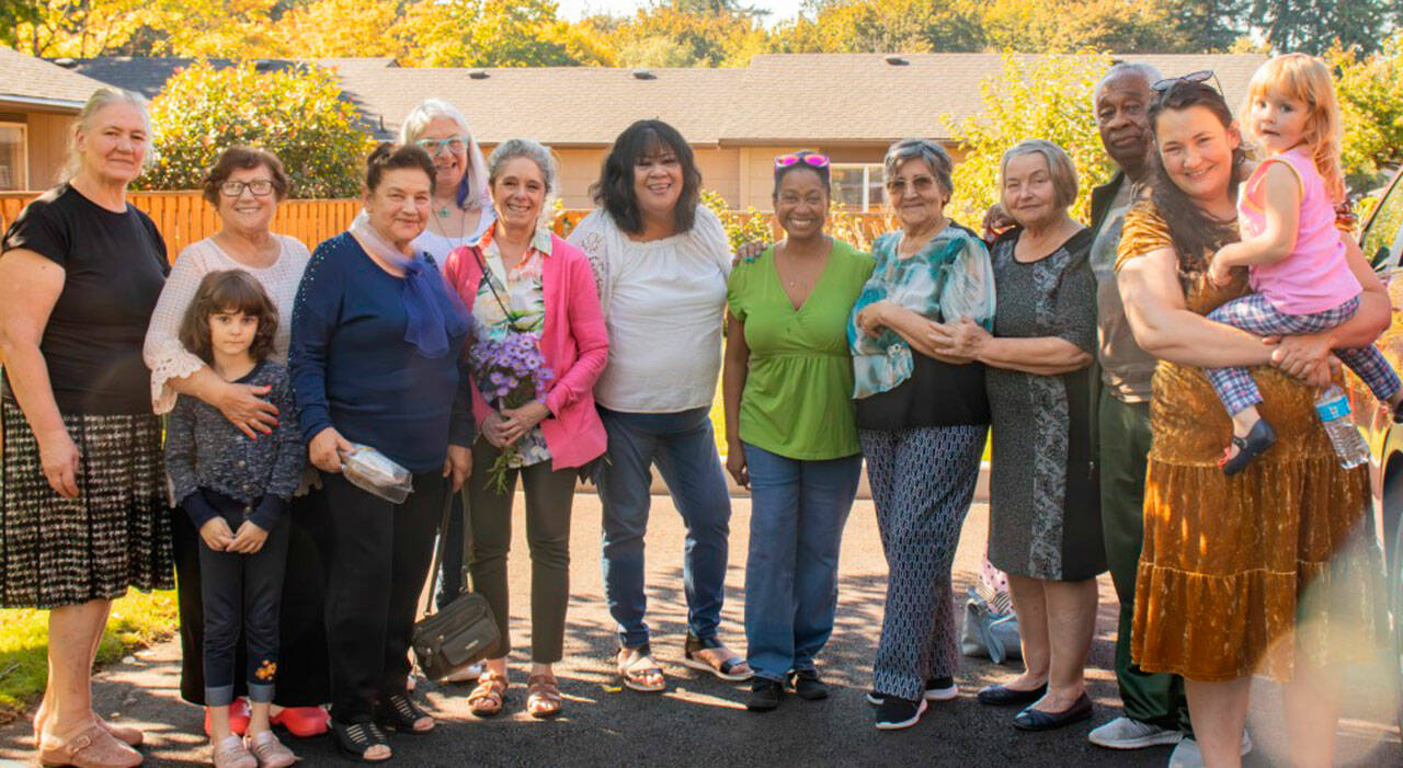 Residents and board members of Benson East LLC, and Benson East Neighborhood Association. COURTESY PHOTO, Gurjot Kang, Homestead CLT