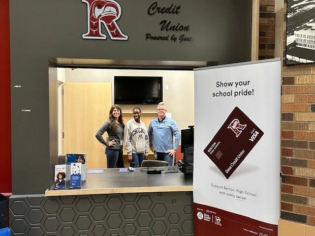 Renton High School branch of Gesa Credit Union. COURTESY PHOTO, Gesa Credit Union
