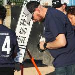 Sophia Sappa, left, the sister of Gabriel Coury, and their parents Michael and Shellie Coury. STEVE HUNTER, Kent Reporter