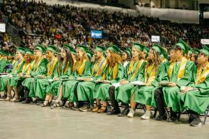 Kentridge High School 2023 graduation at the accesso ShoWare Center. COURTESY FILE PHOTO, Kent School District