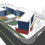 A preliminary rendering of the Kent Multicultural Village to be built over the next few years on the West Hill next to the Kent Des Moines Light Rail Station. COURTESY IMAGE, Mercy Housing Northwest