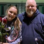 Kentwood High Schools Sarah Wright and her father, Dan Wright. Courtesy Photo