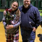 Kentwood High Schools Sarah Wright and her father, Dan Wright. Courtesy Photo