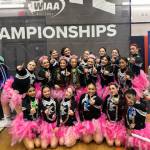 Kentwood High Schools cheer team. Courtesy photo.