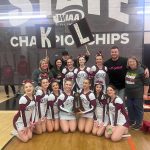 Kentlake High Schools cheer team. Courtesy photo