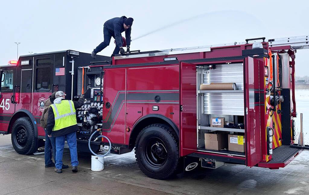 One of Puget Sound Fires five new engines, at a cost of $890,000 each. COURTESY PHOTO, Puget Sound Fire