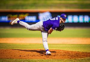 Kentlake alum and current University of Washington senior starting pitcher Jared Engman. Courtesy Photo